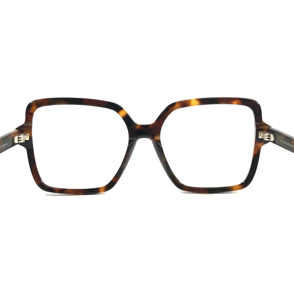 Tom Ford Eyeglasses Frames TF6063-B ECO 052 Tortoise Havana Full Rim 56-17-140